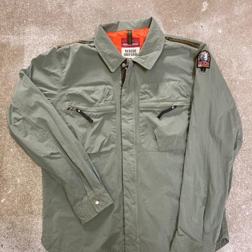 Parajumpers Rescue Uniform Overshirt, L, military green