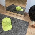 Cap used, green, size S