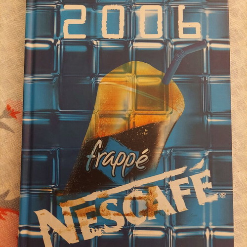 Nescafe hardcover diary 2006 like new