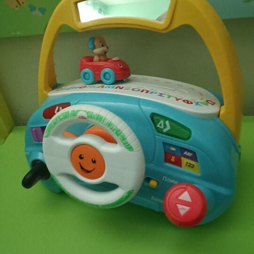 Fisher-Price Educational Steering Wheel used with Light and Sounds
