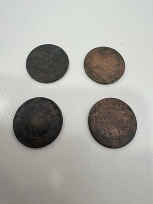Othona 4 Ten-Minute Coins Used Set