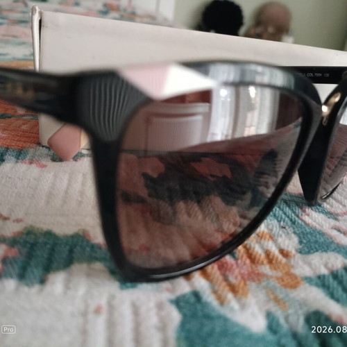 Furla sunglasses, black, one lens scratched