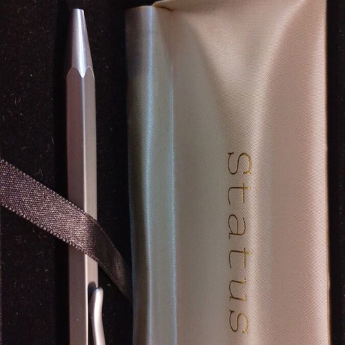 Vintage Status Silver Pen in Pencil Shape like New