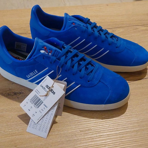 Adidas Originals Gazelle New Size 44 Blue
