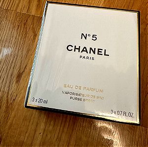 Chanel no5 edp 3x20ml twist & spray