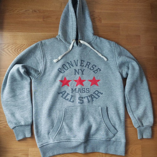 Converse All Star sweatshirt like new, men's medium, grey