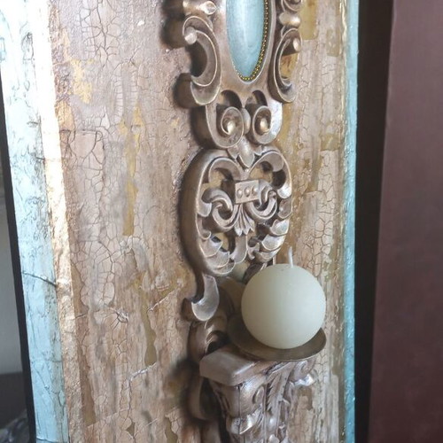 Decorative frame handmade, new, wooden 29×50 cm