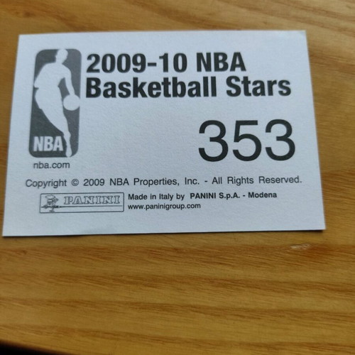 NBA basketball stars 2009-2010 Chris Paul sticker new #353
