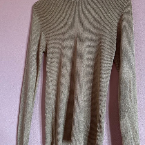 Golden blouse like new, size M