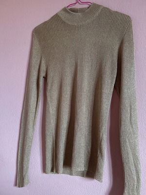 Golden blouse like new, size M