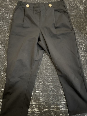 Women's pants black, one size, like new