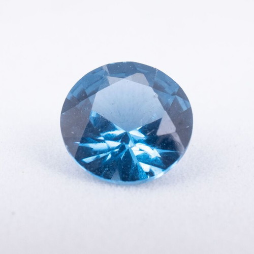 Natural electric blue zircon loose gemstone 1.00ct used