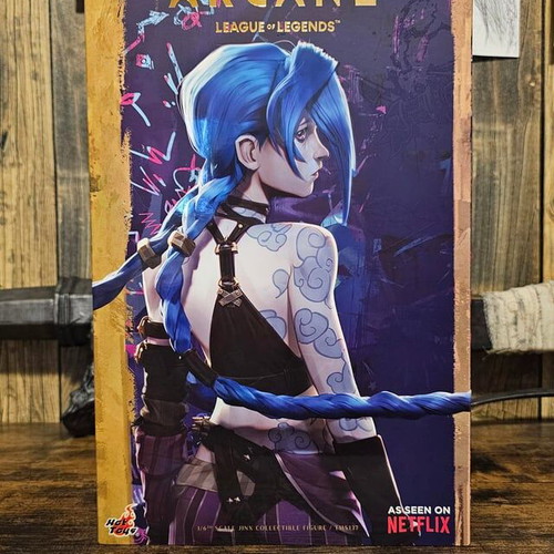 Jinx Arcane Hot Toys Sideshow figure 26cm new in box