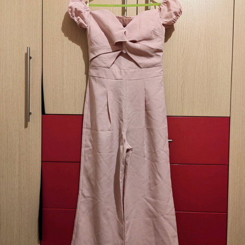 Miss Selfridge jumpsuit pink like new, size S