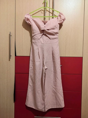 Miss Selfridge jumpsuit pink like new, size S