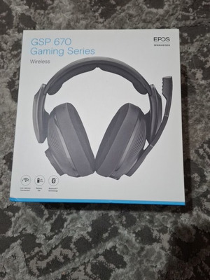 Ασύρματα ακουστικά Epos Sennheiser GSP 670 μεταχειρισμένα, χωρίς μικρόφωνο