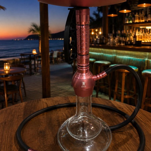 Kaya Shisha ELOX hookah, rose gold