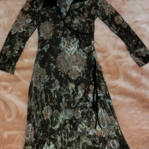 Dress size S new, brown