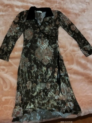 Dress size S new, brown