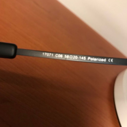 Sunglasses like new with orange/red mirror lenses