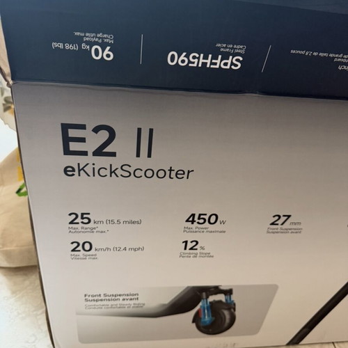 Ninebot E2 II electric scooter