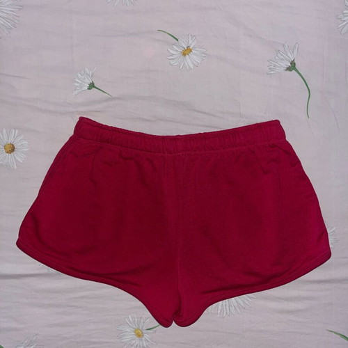 Pink Woman red shorts like new, size S