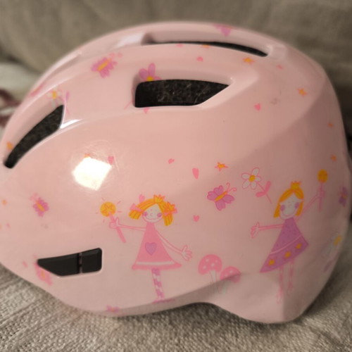 Abus Smiley 3.0 kids helmet like new, pink