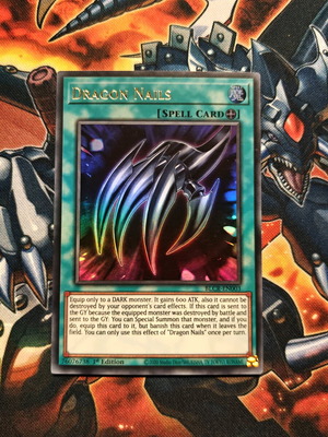 dragon nails yugioh card - BLCR-EN003 - Ultra Rare Dragon Nails Yu-Gi-Oh card new,
