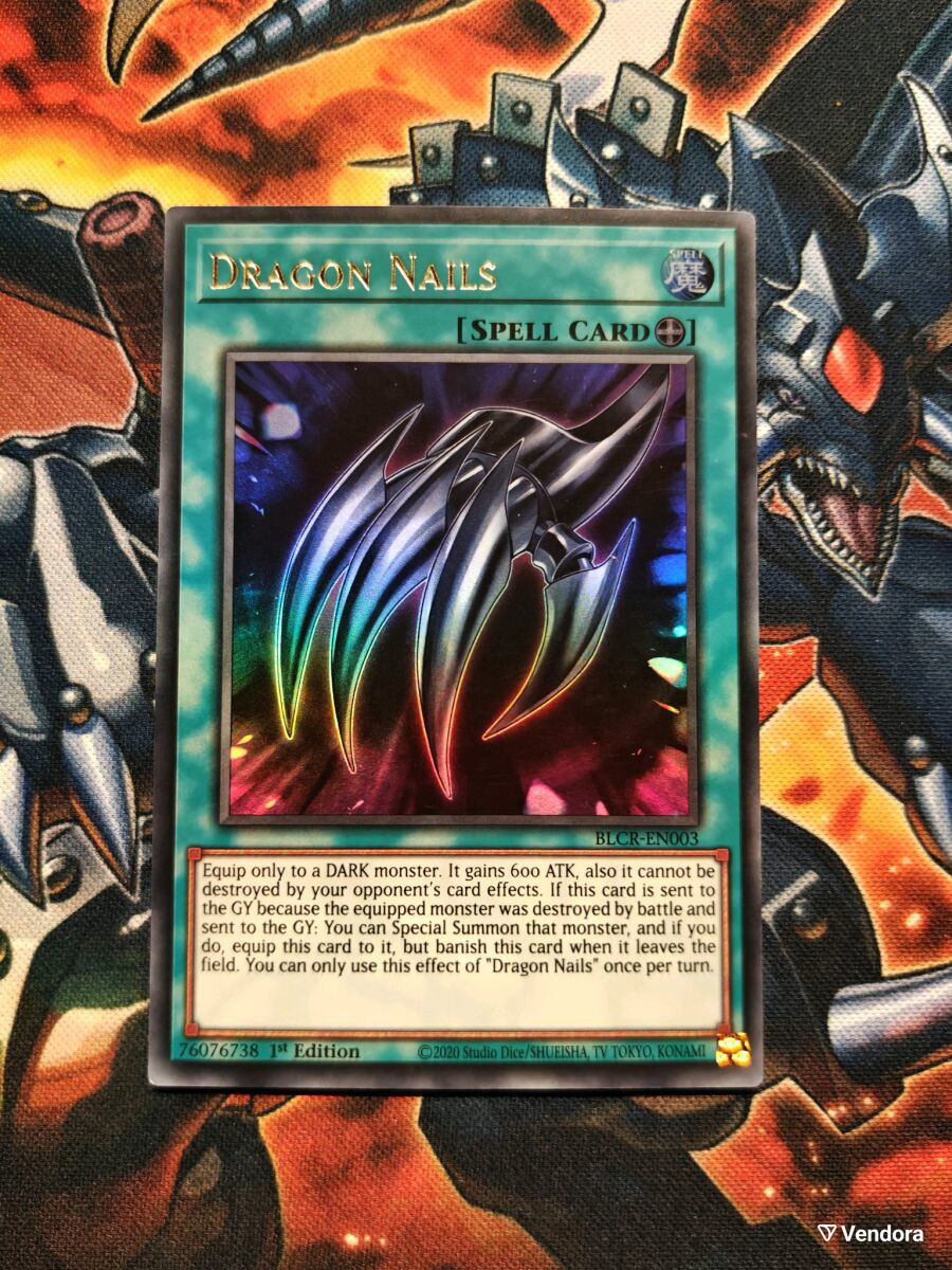 dragon nails yugioh card Yugioh Card "Meteorite Dragon Nails" RD/KP15-KR058 Korean Ver Common