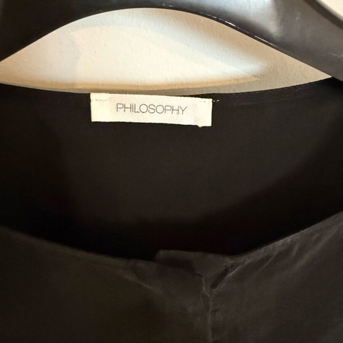 Philosophy Wear cupro blouse new, black
