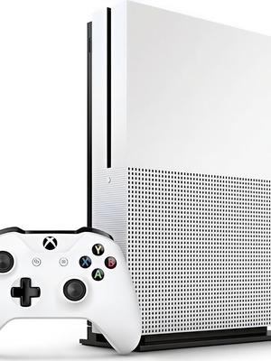 Xbox One S 1TB console like new with 7 games and red pulse controller