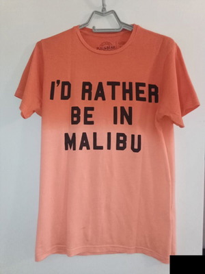 T shirt Pull & Bear used, colorful orange, size M