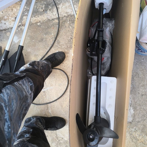 Vevor 55lbs 12V Electric Motor like new