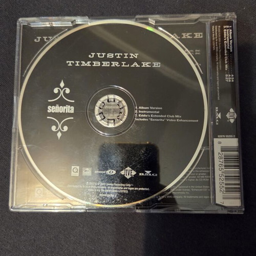 Justin Timberlake Senorita CD single like new