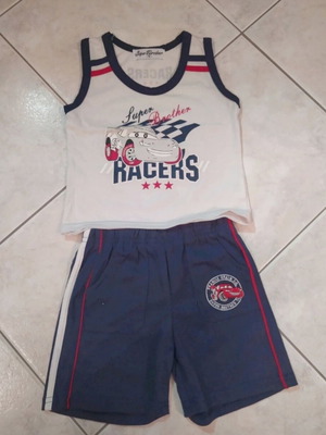 Shorts set with sleeveless top