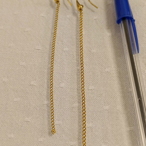 Metal earrings new
