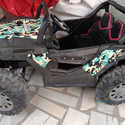 Children's car used with battery, charger and remote control