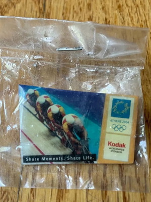 Athens 2004 Olympic Games commemorative pin used, rowing