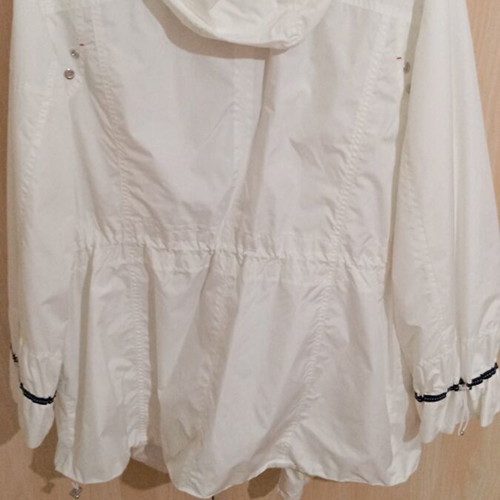 Concept women's jacket white with blue details like new