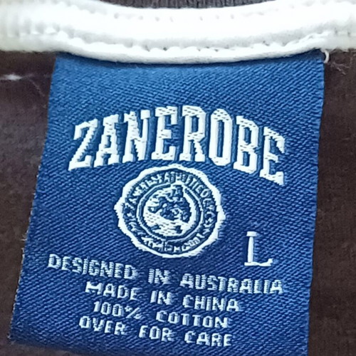 ZANEROBE T-shirt used, 100% cotton, size L