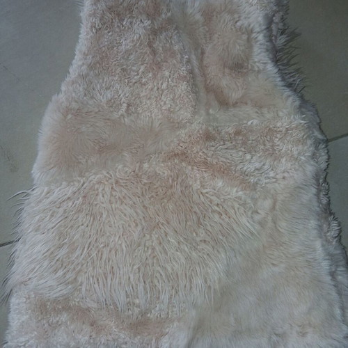 Zara sleeveless fur vest like new for girl 10 years beige