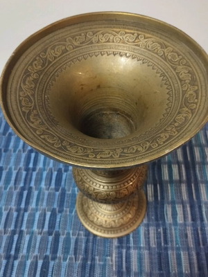 Bronze vase used