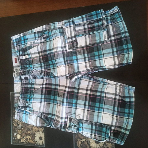 Cargo men's shorts like new, multicolor, size XXL