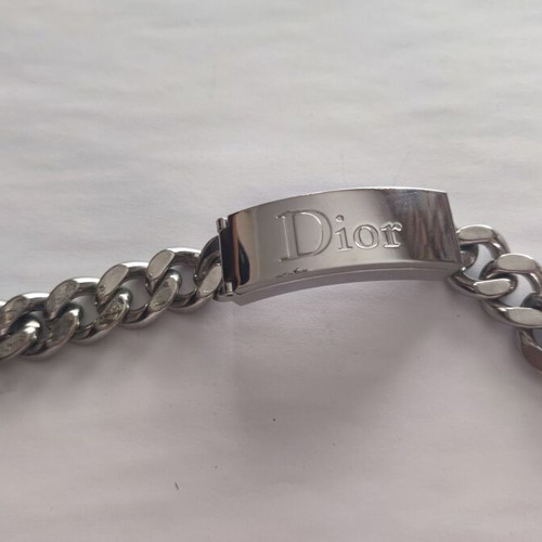 Dior Lip Gloss 001 Ultra Rare Bracelet like new, silver