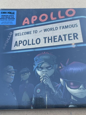 Gorillaz Demon Days Live Apollo Theater 2LP red vinyl new limited edition