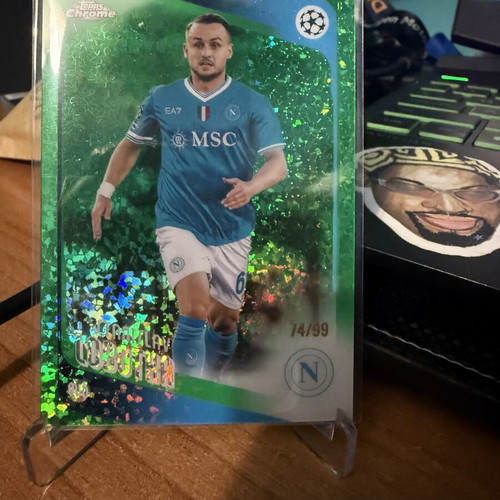 Stanislav Lobotka 74/99 Topps Chrome Ucc card new