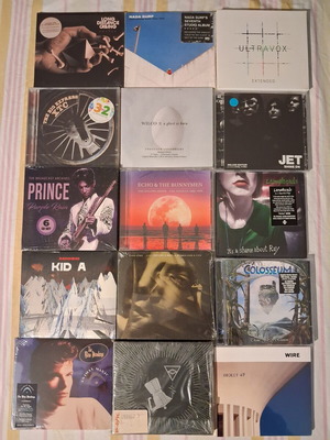 Indie Alternative Grunge Pop CDs new, sealed collection