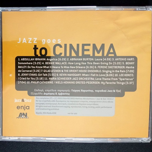 Jazz Goes To Cinema CD used