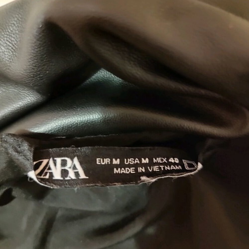 Zara men's jacket like new, black, size M