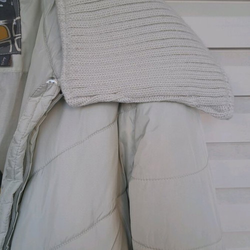 Civil women's jacket like new, ice white, size large